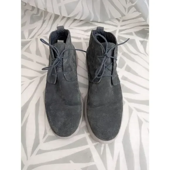 johnnie-o suede chill chukka boots - Picture 3 of 13